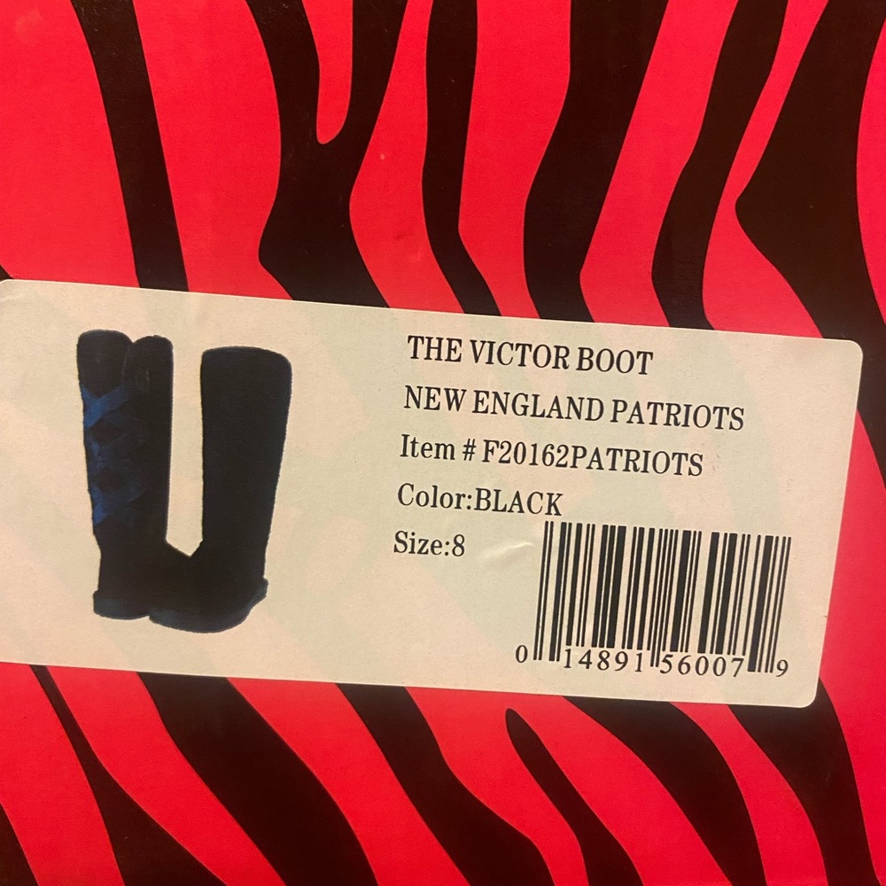 NEW ENGLAND PATRIOT BOOTS